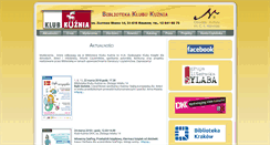 Desktop Screenshot of biblioteka.kuznia.edu.pl