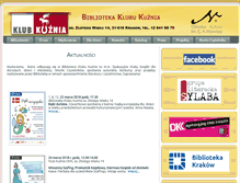 Tablet Screenshot of biblioteka.kuznia.edu.pl
